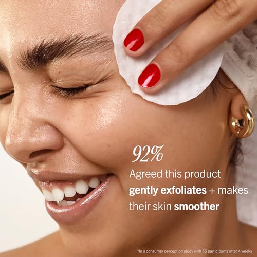 Facial Radiance Pads with Glycolic & Lactic Acids (60 Count (Pack of 1))