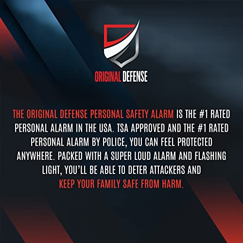 Siren Self Defense Alarm (White)