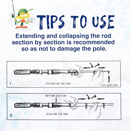 Kids Fishing Pole (blue)