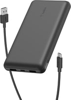 Belkin Portable Charger, USB-C Power Bank 20000 mAh w/ 2 USB-A Ports, 15W w/ by Belkin