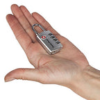 Luggage Locks TSA Approved (3 Pack / Silver)