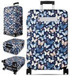 Luggage Cover for Suitcase Tsa Approved Protector (Extra Small (18-20 inches) / Butterfly)