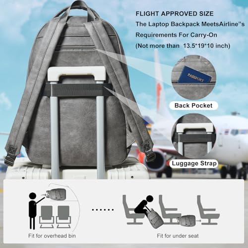 Backpack for Women Men (Dimgray)