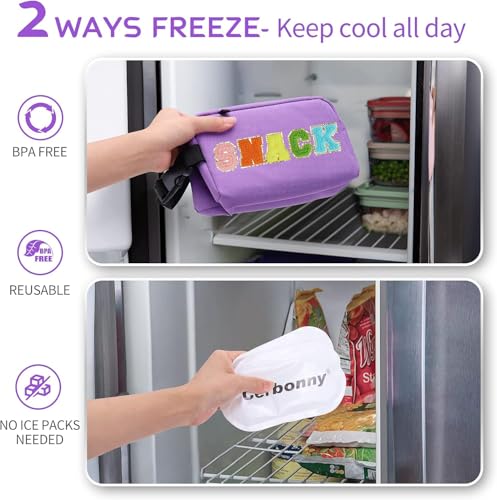 Freezable Snack Bag (Porple-snack)