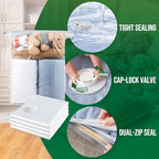 6 Pack Vacuum Storage Bags (6 Jumbo)