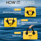 Waterproof Duffel Bag (Yellow / 40L)