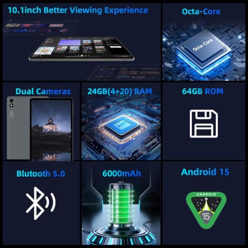 Android 16 Tablet (Blue)