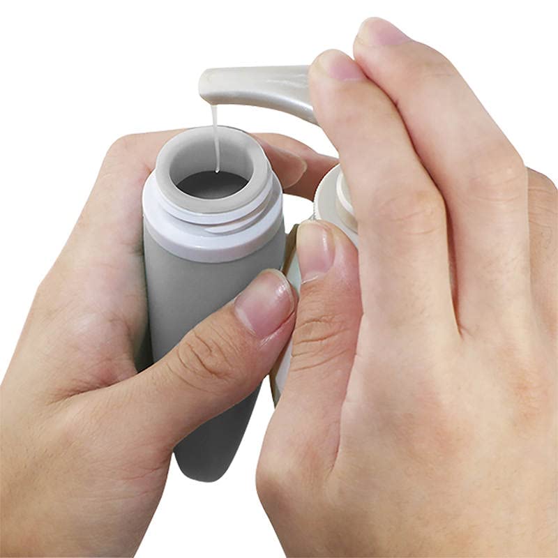Leak Proof Silicone (Black-Gray-Blue)