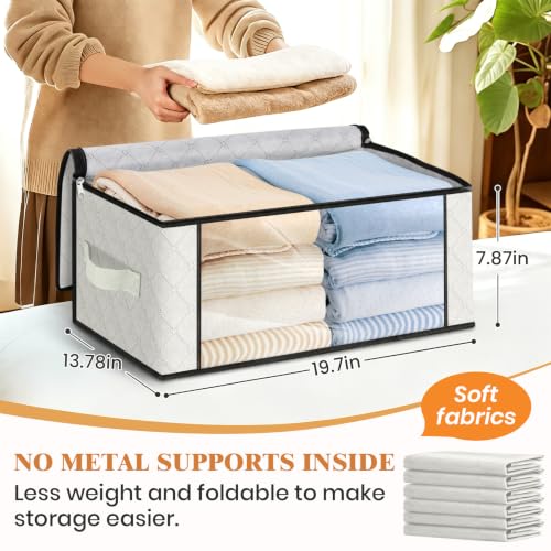 35L Closet Organizers (3 Pack-35l / Ivory)