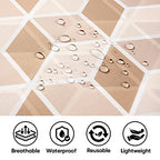 Hooded Rain Poncho for Adult with Pocket (Parallelogram)