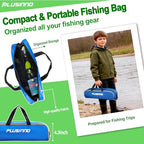Kids Fishing Pole with Spincast Reel Telescopic Fishing Rod Combo Full Kits for Boys (Green / 4FT / 1.2M)