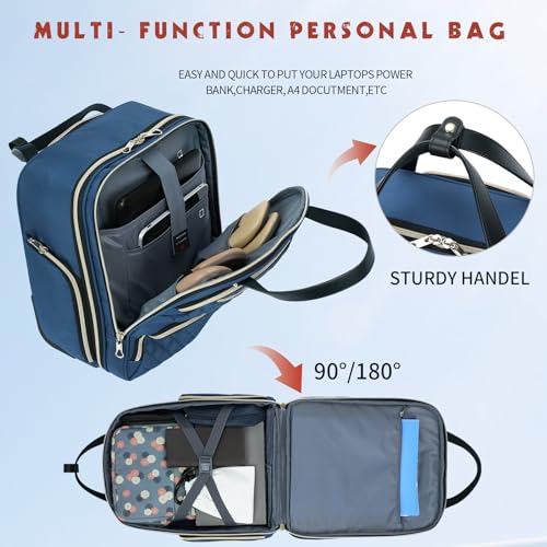 Carry On Underseat (Haze Blue/Gold)