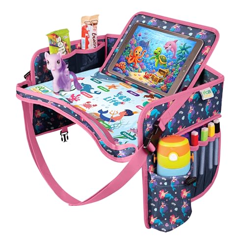 Kids Car Seat Travel Tray (MERMAID)