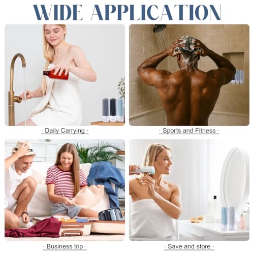 Travel Bottles for Toiletries (GRAY)