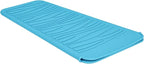 Silicone Heat Resistant Travel Mat Pouch for Hair Straighteners, Curling Irons, Wands, and Hot Styling Tools (Sky Blue) 1 Pack