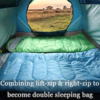 3 4 Season Sleeping Bag for Adults & Teens (Purple / 87*33)