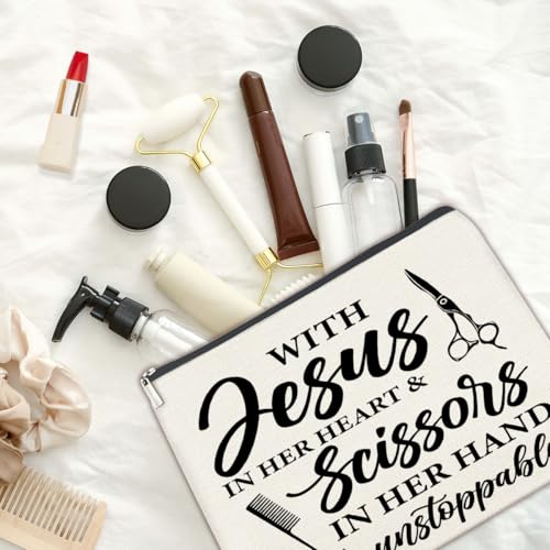 Hair Stylist Gifts for Women Cosmetic Bag (Hairstylist Gift)