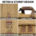 50L Duffle Bag for Men (Khaki / Large-50L)