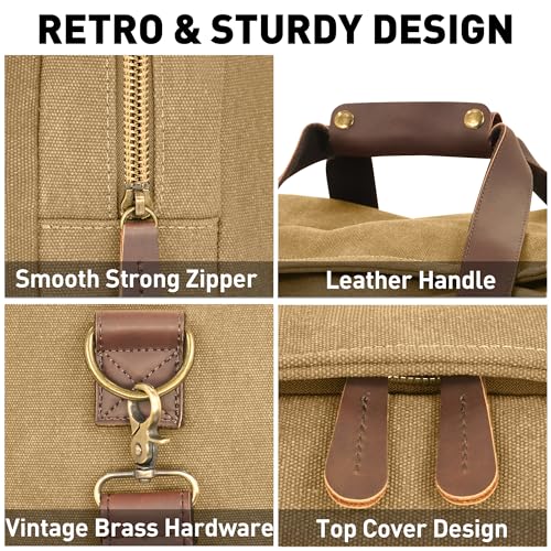 50L Duffle Bag for Men (Khaki / Large-50L)
