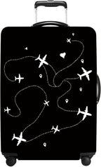 Luggage Cover Washable Suitcase Protector Anti-Scratch, Stretchable Fit by THISFIND