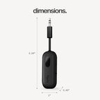 AirFly Pro Bluetooth Wireless Audio Transmitter (Black / AirFly Pro)
