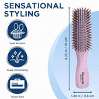 Gentle Pink Hair Brush Set (Set / Pink)