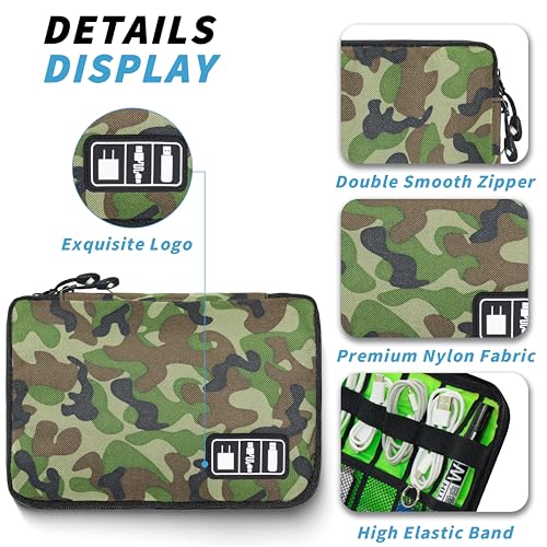 Electronics Organizer (Medium / A2-M-Camouflage Green)