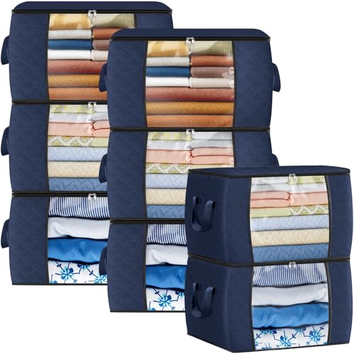 90L Clothes Storage (8 Pack-90l / Blue)