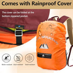 20L Hiking Backpack With Rain (Red 2.0 / 20L)