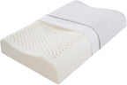 Ultra Thin Nature Latex Foam Pillow-Bouncy Yet Sturdy Soft and Supportive，Ultra by TIERSINI