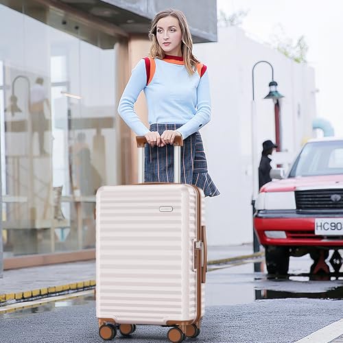 Carry On Luggage (White / DB/TB/20in)