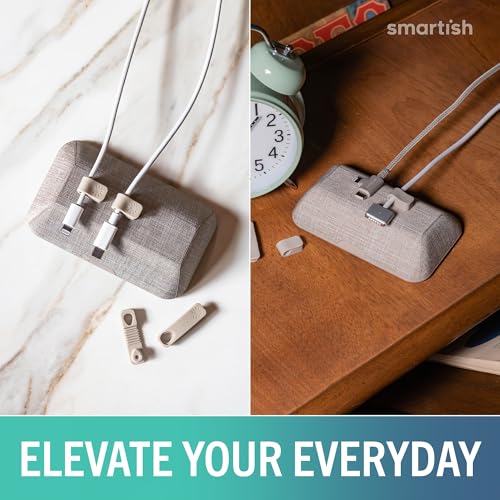 Magnetic Cord Holder (Large / Lightly Toasted Beige)