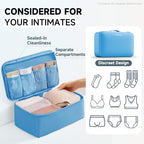 Packing Cubes for Travel (20 Azure Blue)