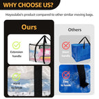 Moving Bags Heavy Duty Extra Large (Clear / 10 Pack)