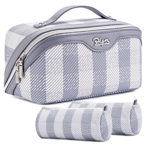 Travel Makeup Bag Organizer Cosmetic Bag (06-A-Blue)