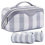 Travel Makeup Bag Organizer Cosmetic Bag (06-A-Blue)