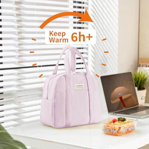 Insulated Lunch Bag for Women (Purple)