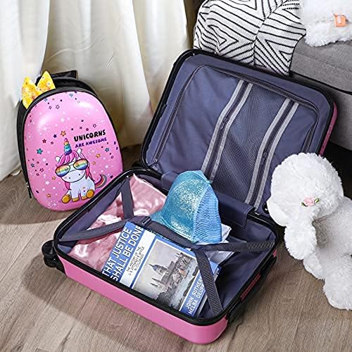 Weewooday Kids Luggage and Backpack 18 Suitcase - Image 2