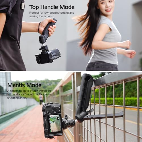 TT38 One Click Opening Vlogging Tripod w Uka F38 Quick (TT38 Tripod)