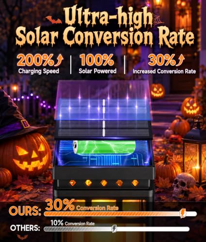 Halloween Decorations Solar Lanterns (2 Pack)