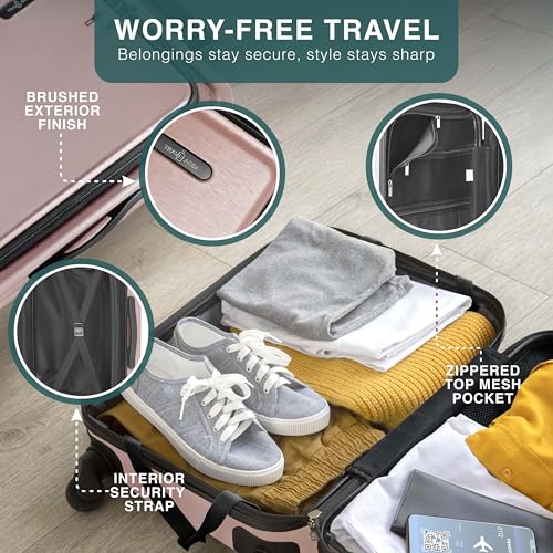 Luggage Sets 2 Piece (2 Piece Set (24"/28") / Pink)