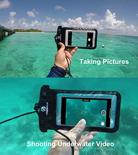 Waterproof Pouch with Waist Strap (White + Case)