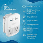 Universal Travel Adapter (White)