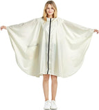Rain Poncho Jacket Coat Hooded Zipper Style - Image 6
