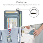 Slim Minimalist Wallet RFID Credit Card Holder for Men (small / Pearl Gray)