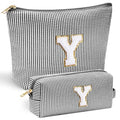 Travel Makeup Bag Cosmetic Bag (Black / Y)