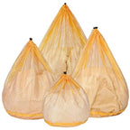 4Pcs Mesh Laundry Bags Washing Machine Mesh Wash Bags for Clothes (Yellow / Pack 4 pcs)