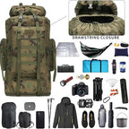 Hiking Backpack for Men 70L (100l-ruin Green)