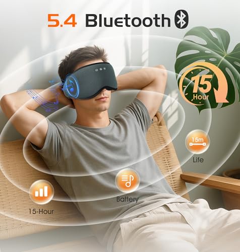 Bluetooth Sleep Mask (Grey)