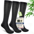 Mens Compression Socks for Men Women (Small-Medium / I4-3pairs (Dark Gray))